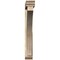 Ekena Millwork Thorton Traditional Rough Sawn Bracket w/ Offset Brace, Douglas Fir, 6"W x 44"D x 44"H BKT0604X44X44THR01RDF - alternate 2